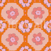 The design is non-realistic and interpretive.

