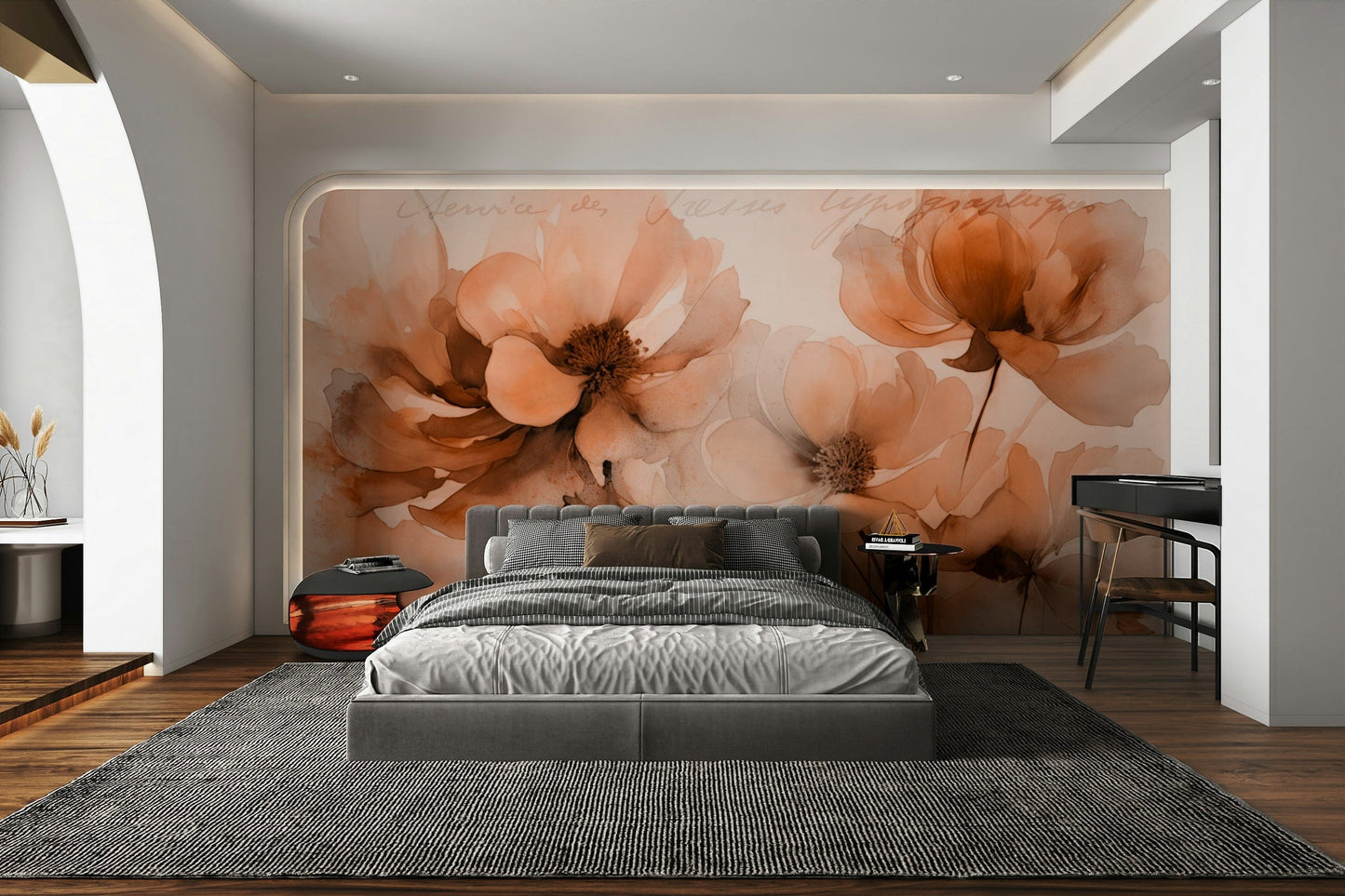 The look is subtle, sophisticated, and very serene.
