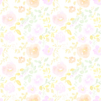 A high-quality serene flower wall mural for walls.


