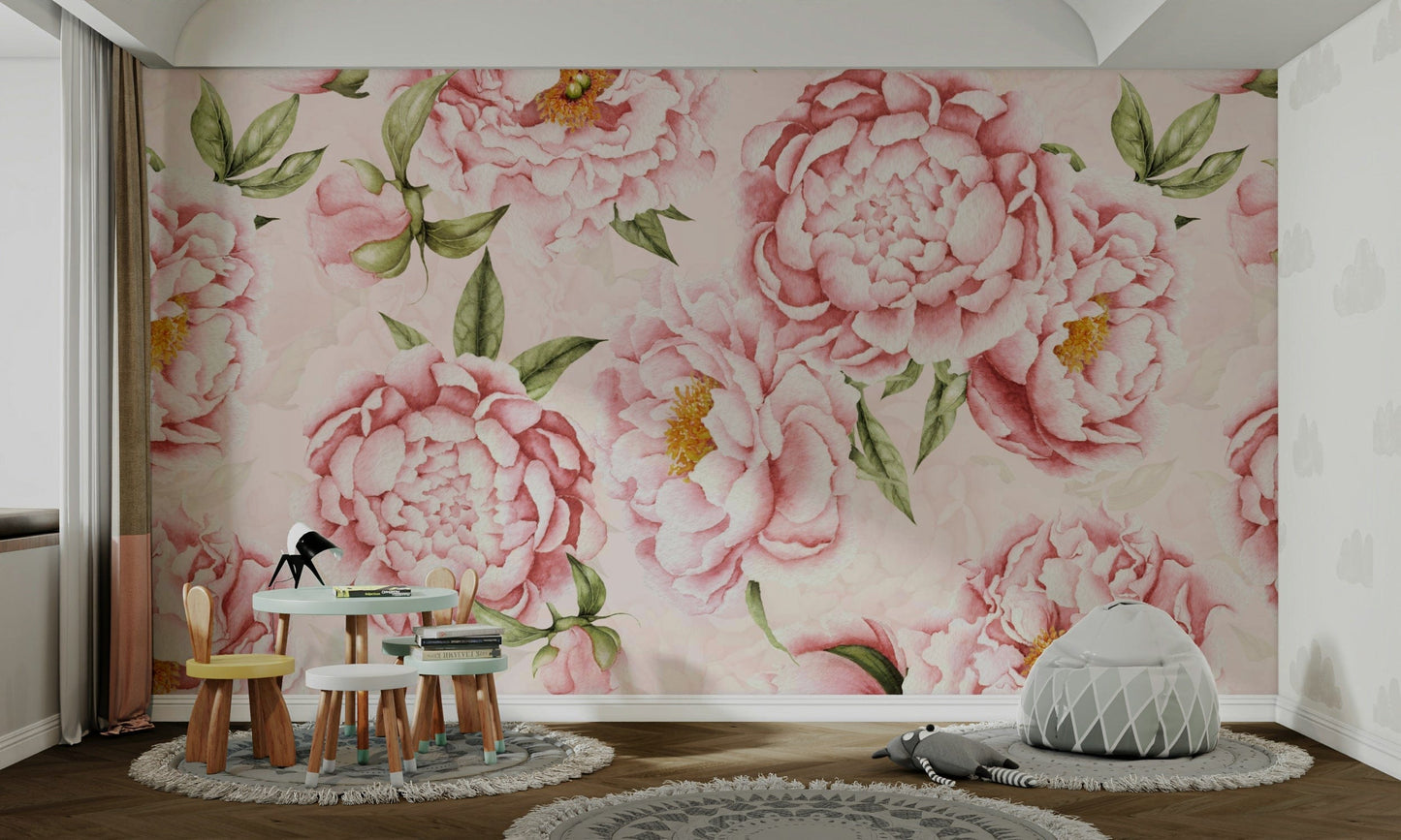 A seamless pattern for a bedroom or living room.

