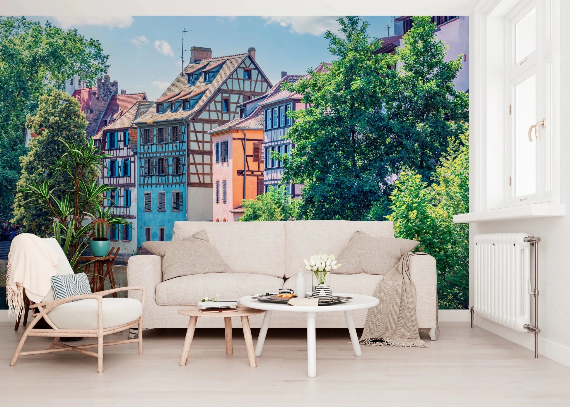 Petite France Charm Wall Mural