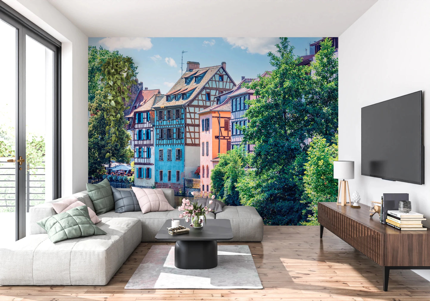 Petite France Charm Wall Mural
