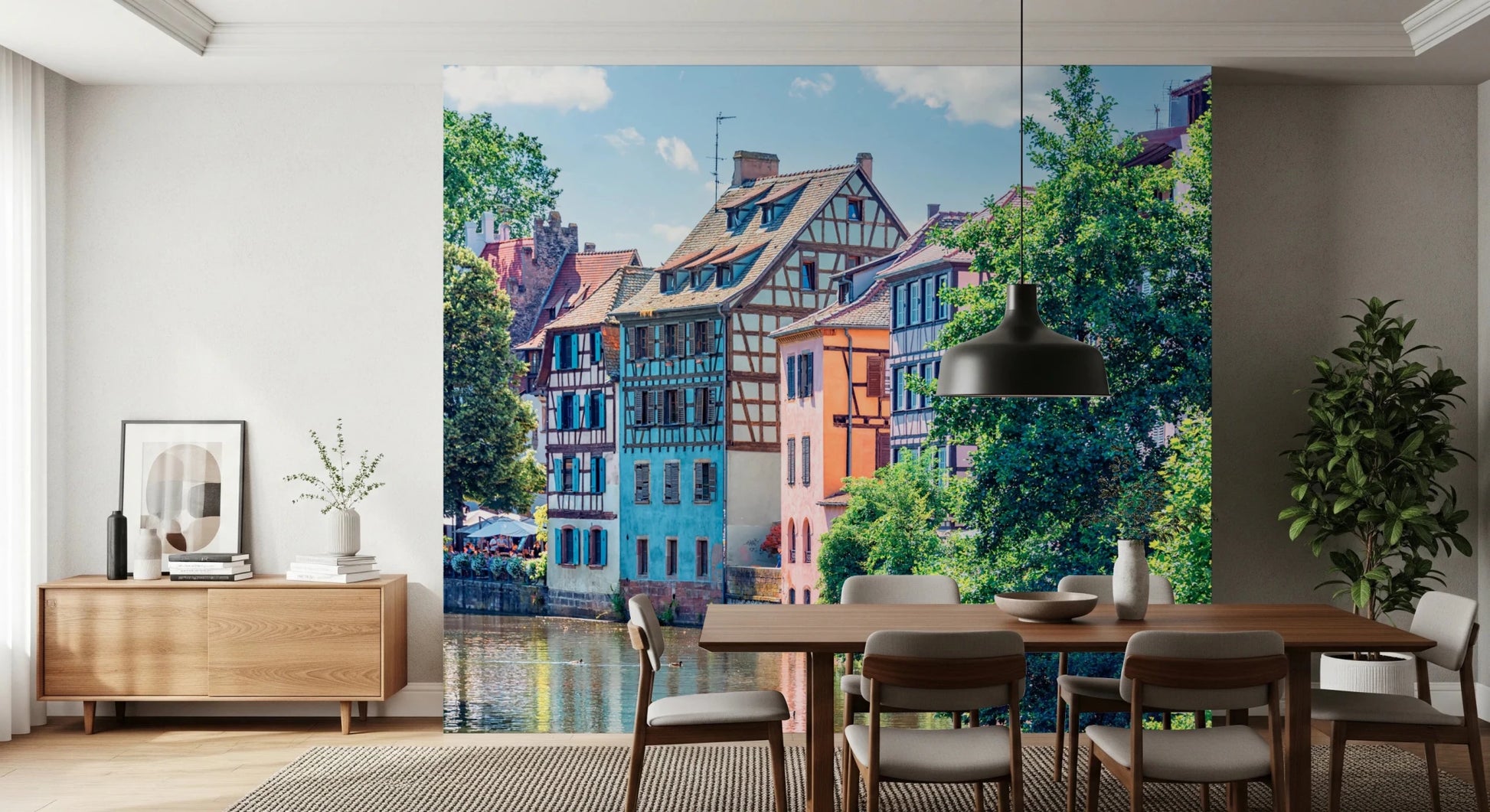 Petite France Charm Wall Mural