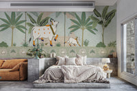 Pichwai Sacred Cow haunted wallpaper for walls