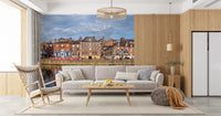 Large scale Picturesque Riverfront Wall Mural for a wide feature wall