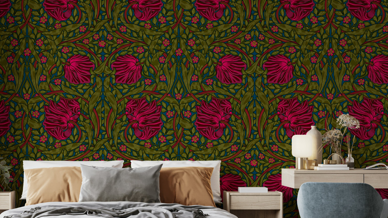 Pimpernel by William Morris 11 wallpaper

