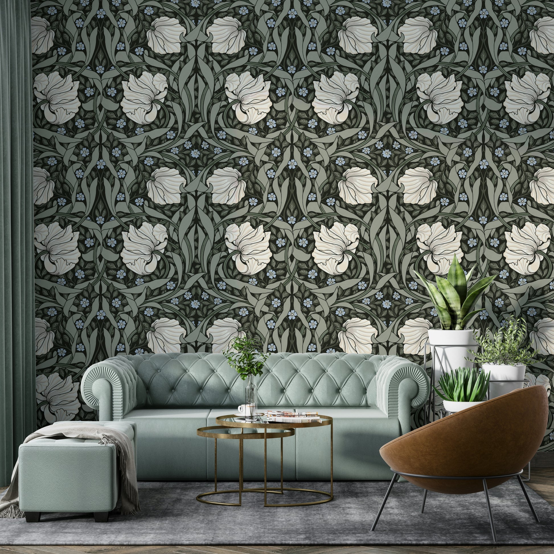 Timeless pimpernel pattern for cozy home decor

