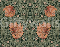 Sophisticated William Morris wallpaper for cozy spaces

