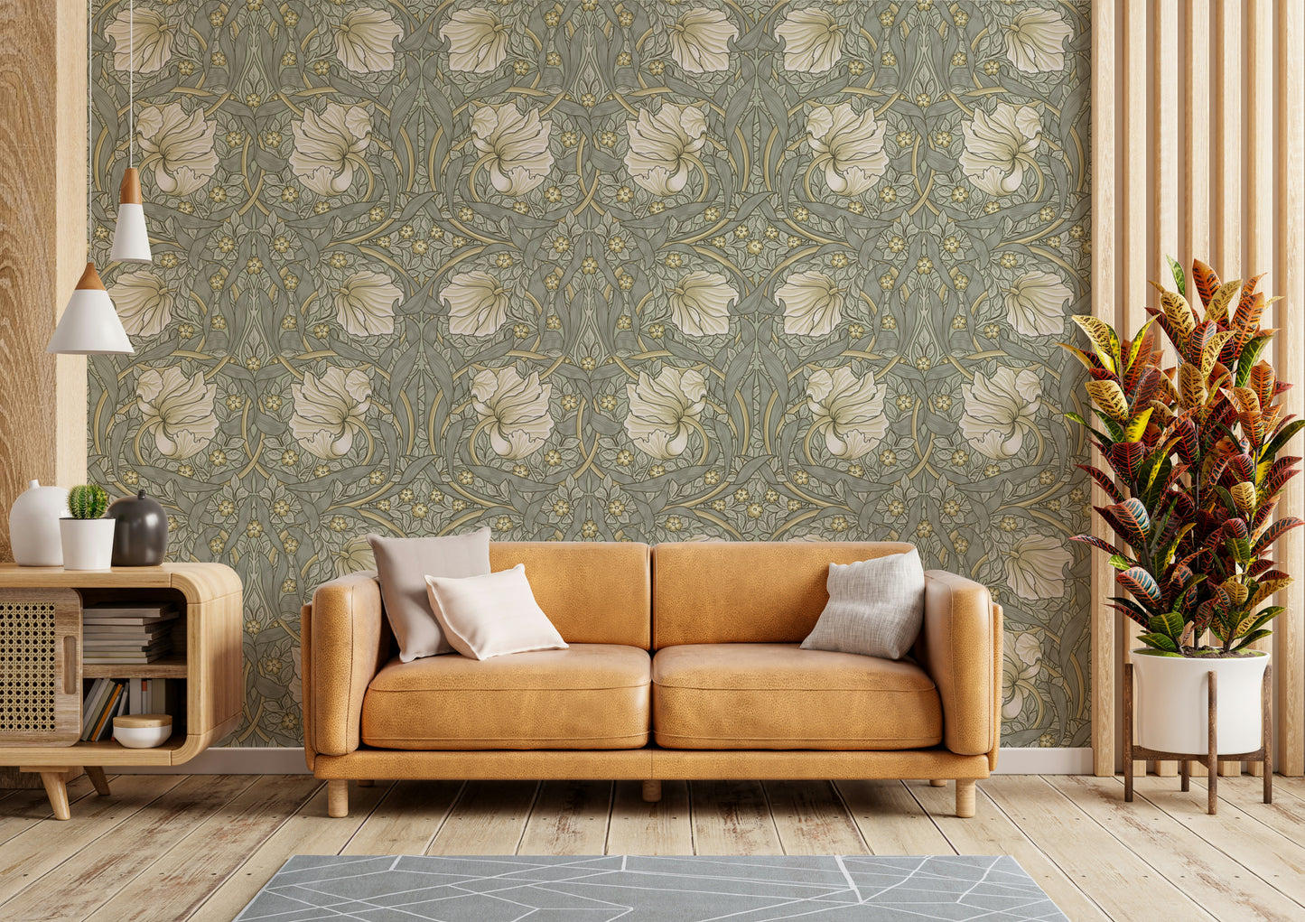 Timeless Victorian wallpaper pattern

