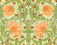 Vintage floral wallpaper for interiors

