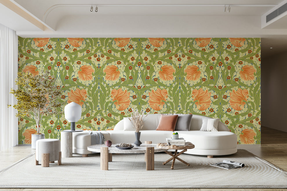 Pimpernel by William Morris 8 Wallpaper – Elegant Floral Design