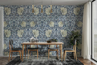 Pimpernel wallpaper with rich floral design

