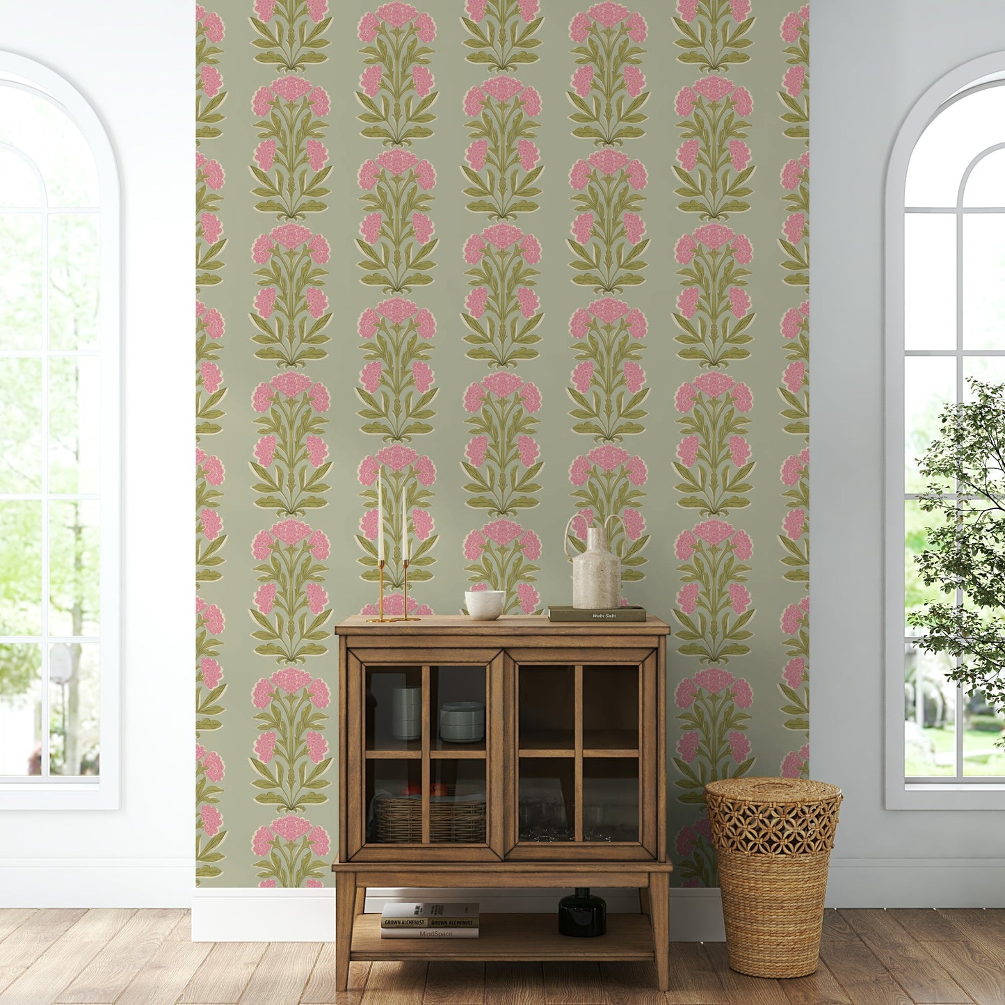 The mood is cheerful and fresh.

