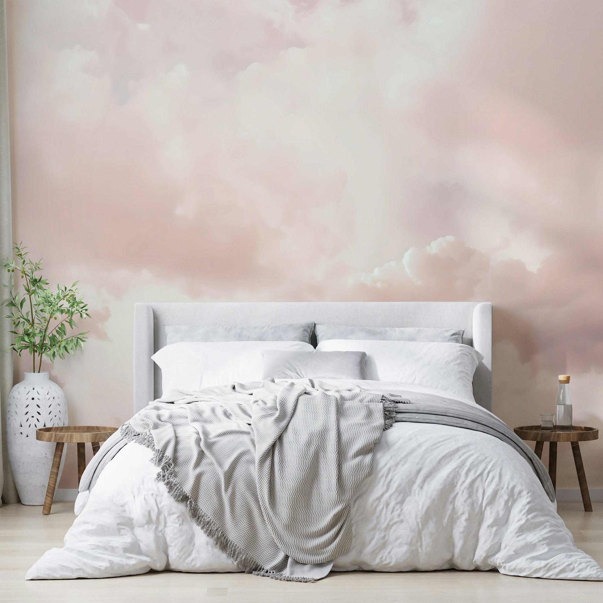 Mural wallpaper capturing a peaceful atmosphere

