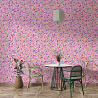 Confetti Festive Colorful Dots Pink Wallpaper⁠