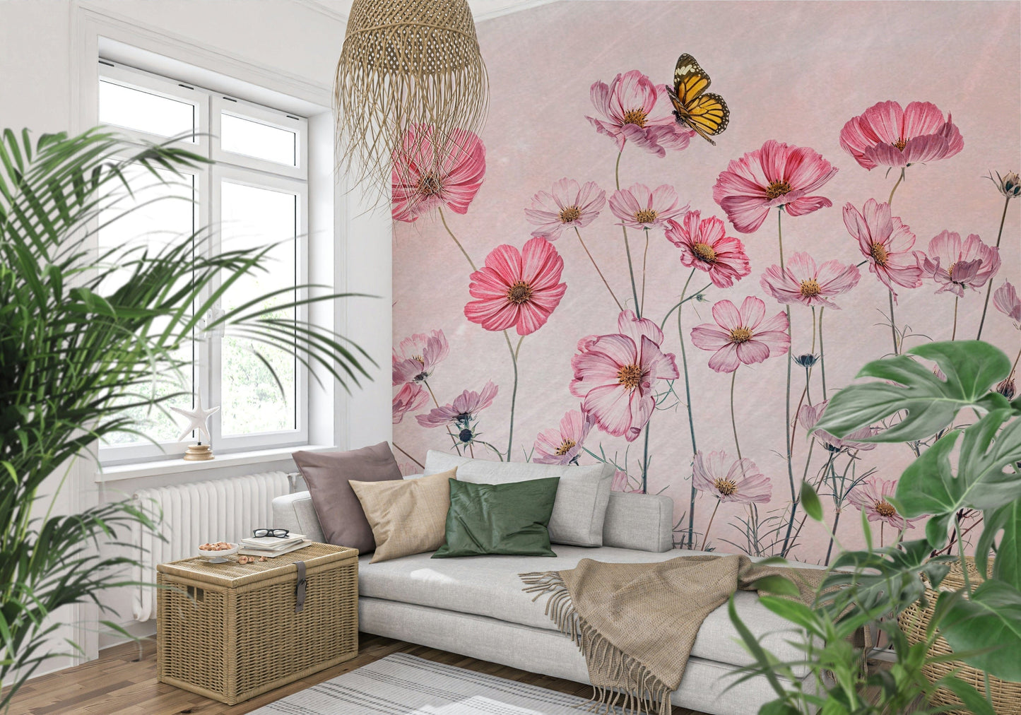 A classic abstract design wallpaper for walls.

