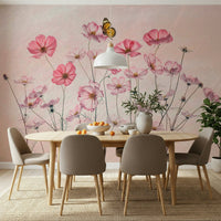 A serene cosmic pattern wall mural for your decor.

