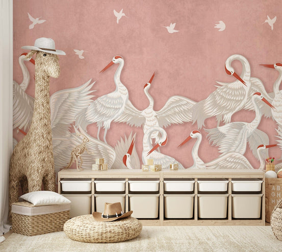 Wall decor showing a tranquil abstract view

