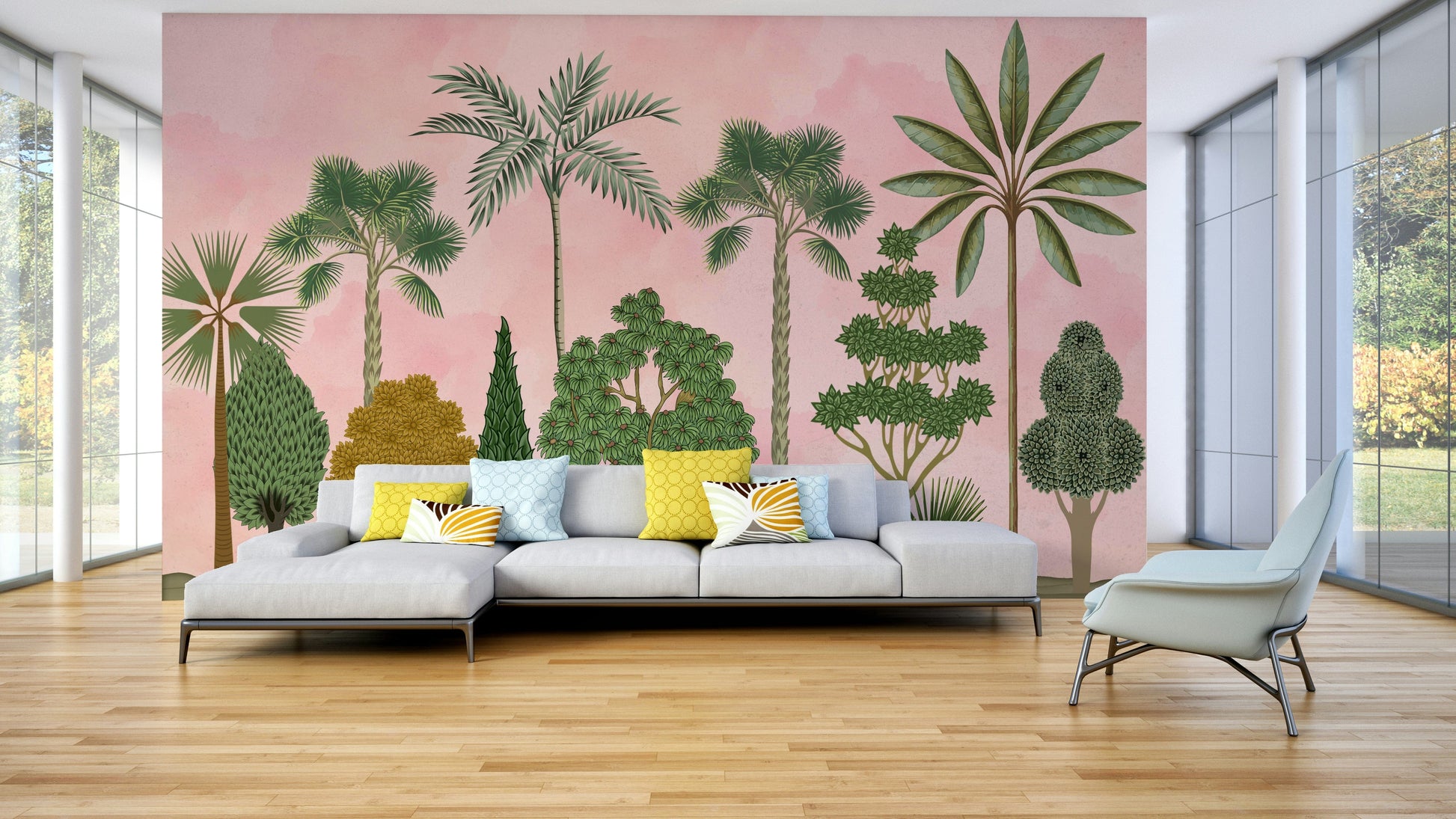 The image feels peaceful and restful.

