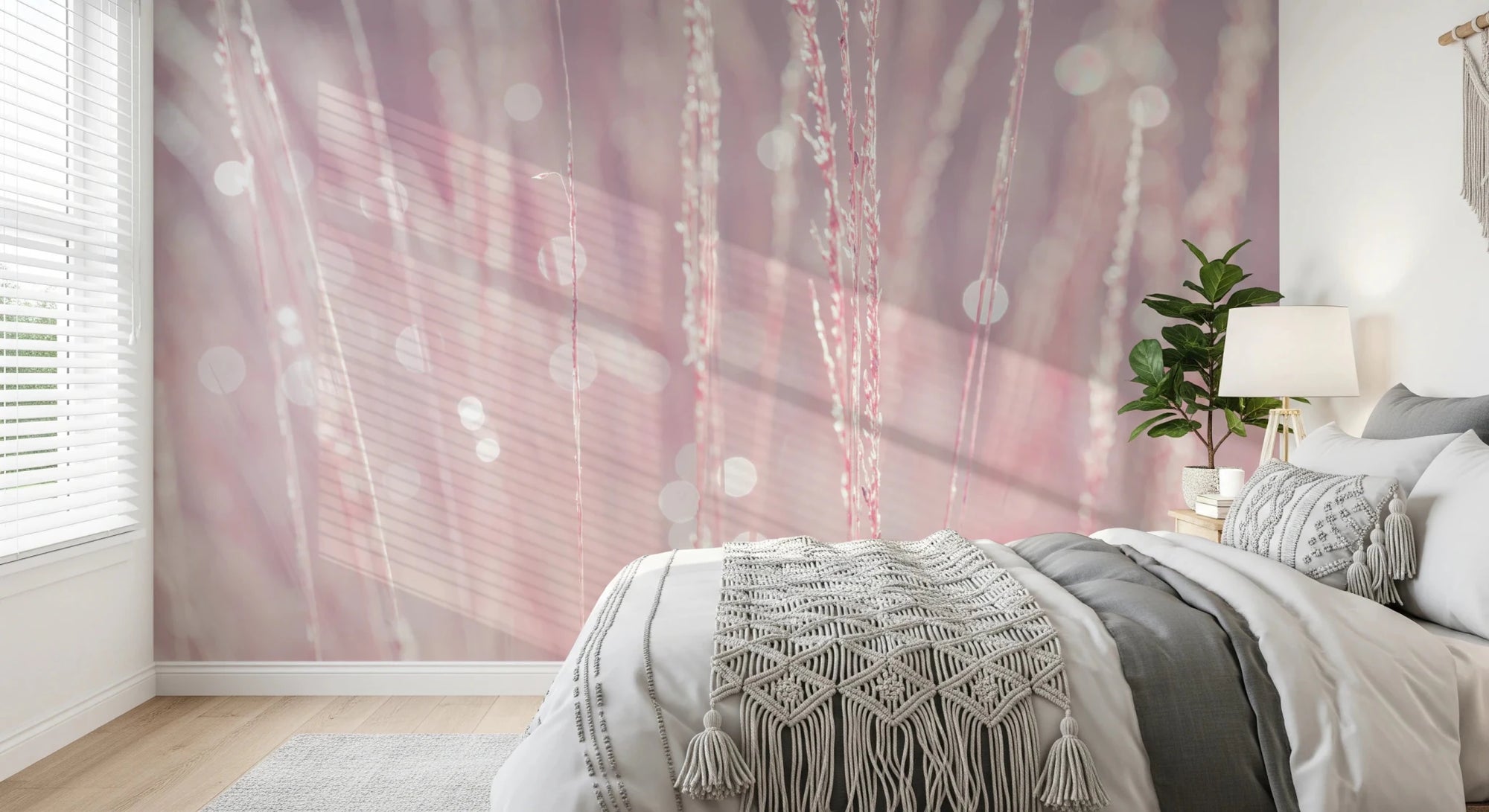 Pink Haze Wall Mural