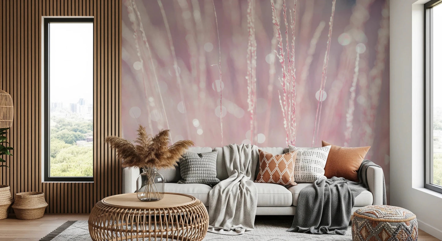 Pink Haze Wall Mural