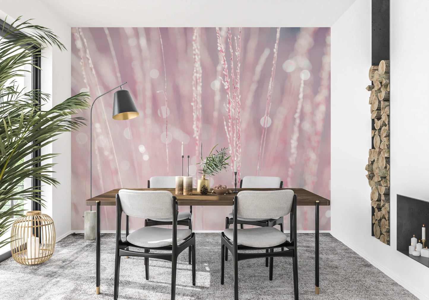 Pink Haze Wall Mural