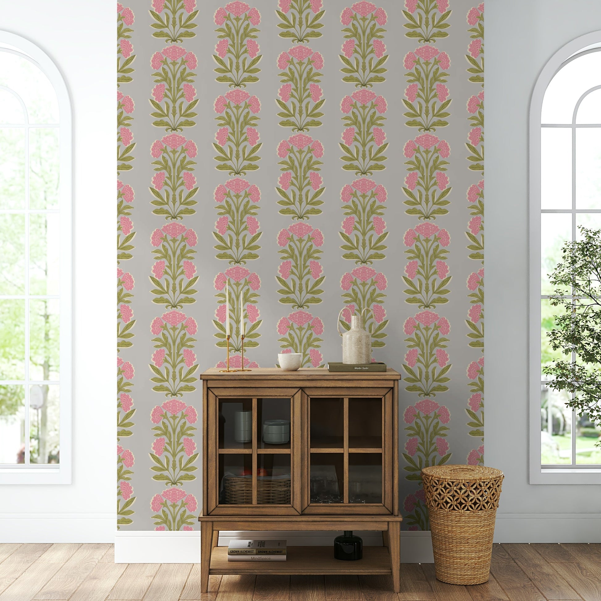 The image has a hand-drawn or painted look.


