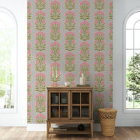 The image has a hand-drawn or painted look.

