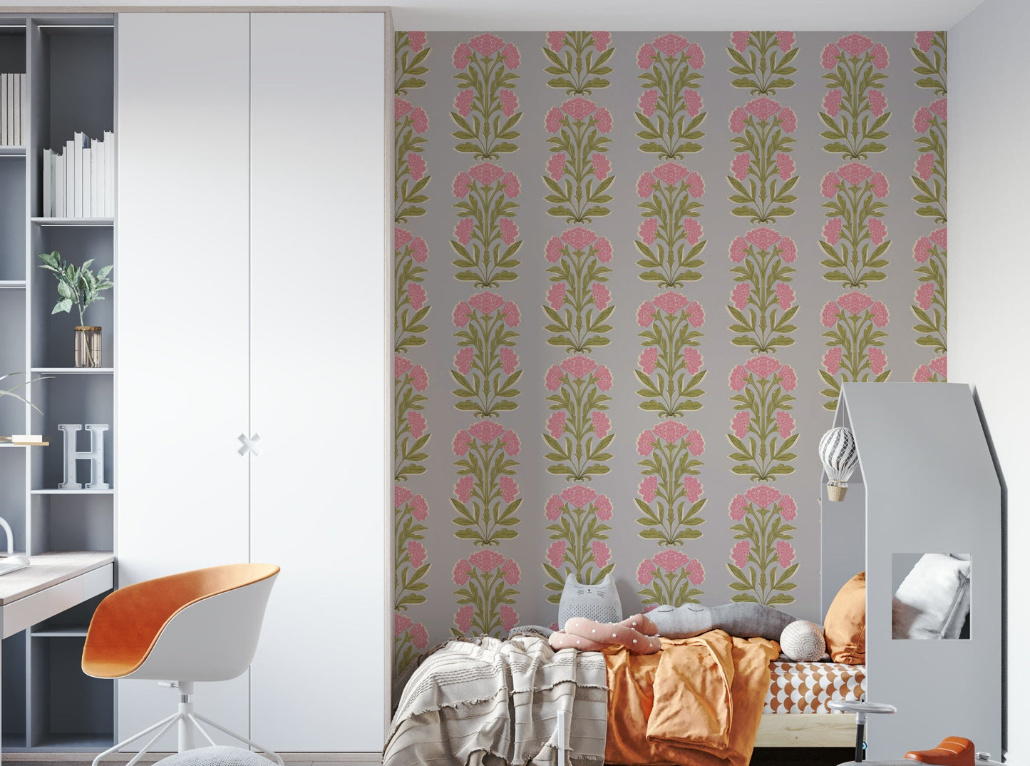 The design gives a feeling of quiet, natural beauty.

