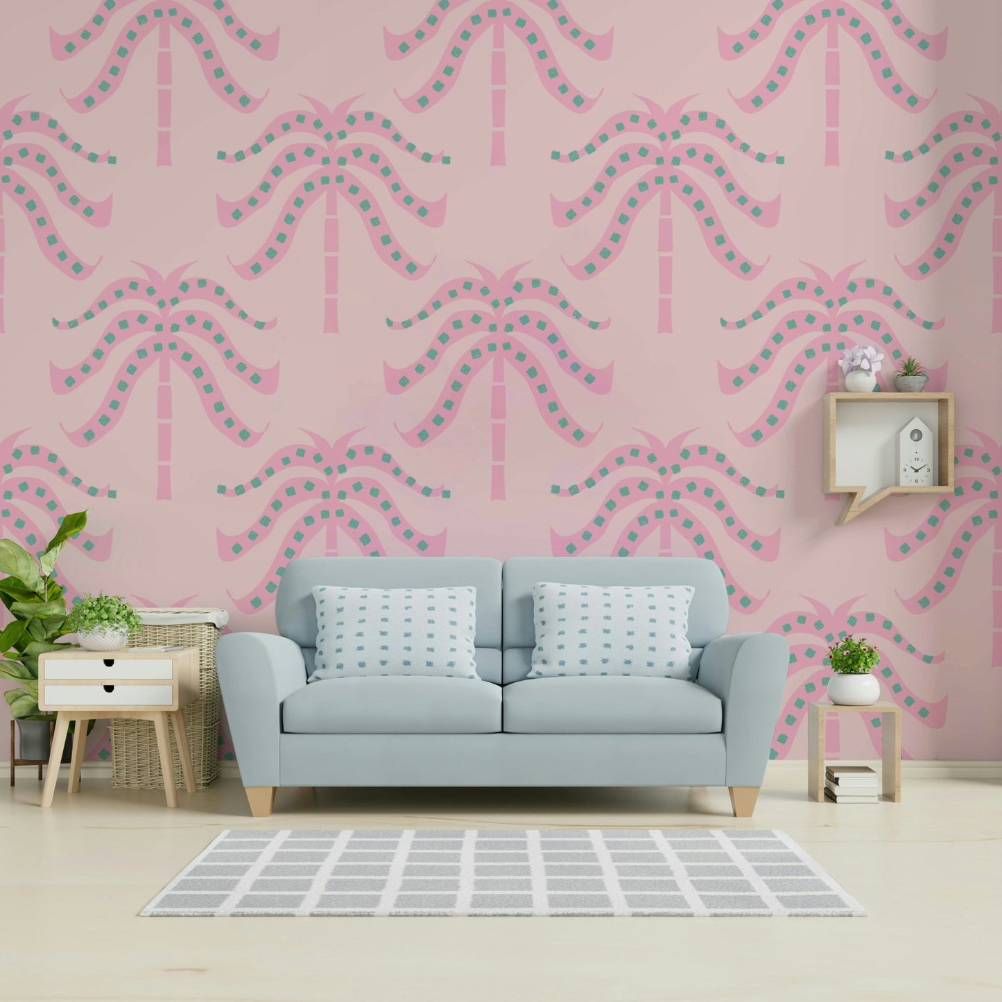 The feeling is one of fresh elegance.

