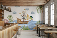 The image is suitable for a kids room or a playroom.

