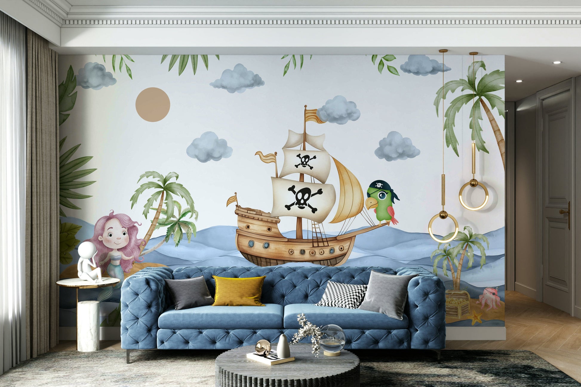 The image has a happy, energetic mood.

