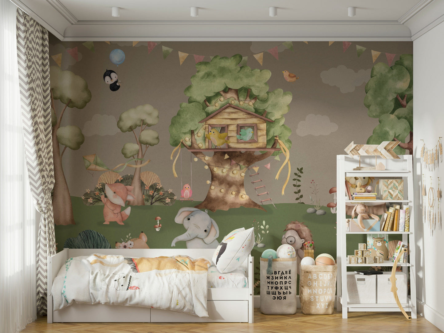 The composition is full and detailed, with a sense of charm.

