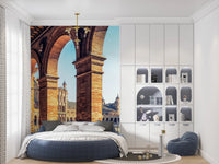 Plaza de España View Wall Mural