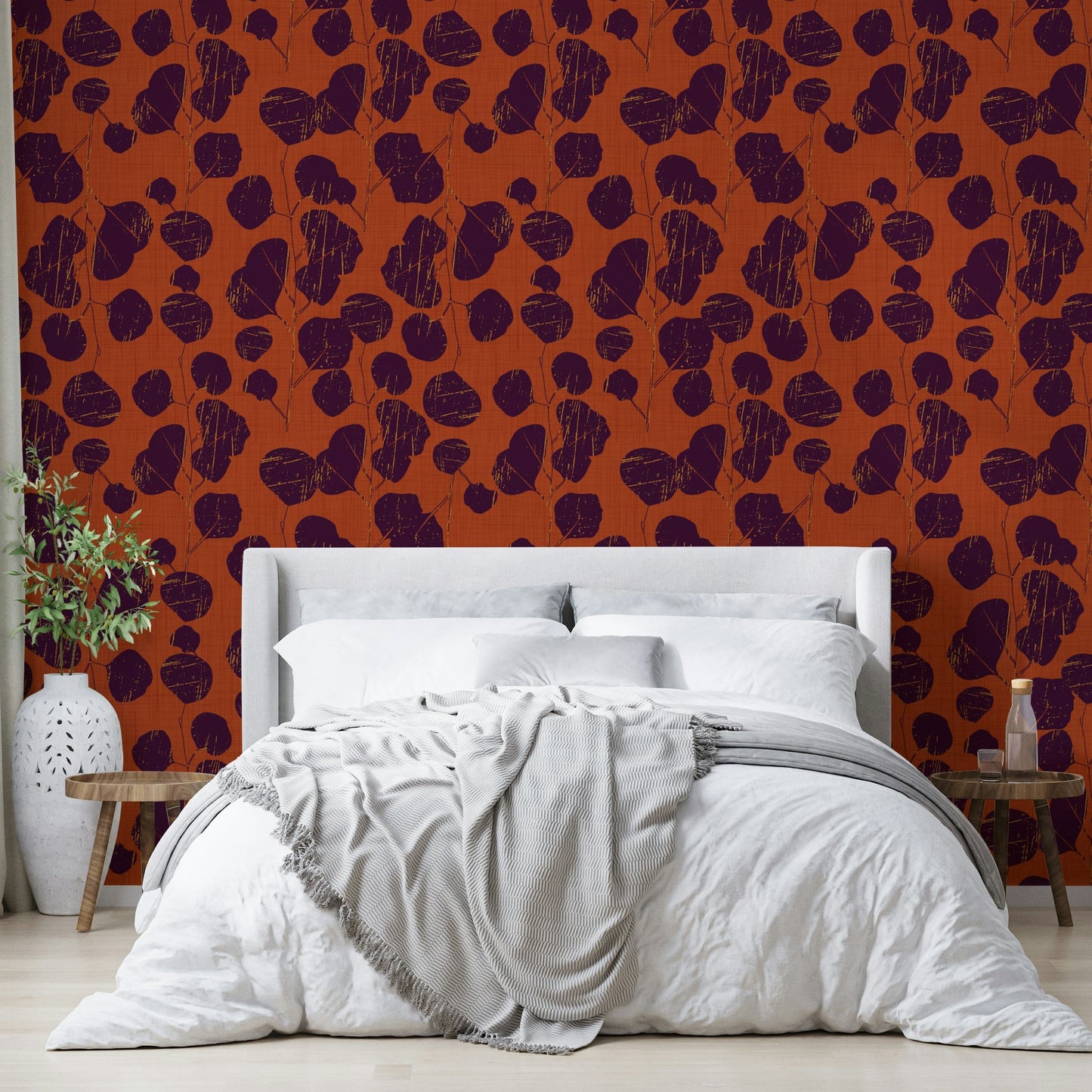 Boho Jewel Tone nature wallpaper