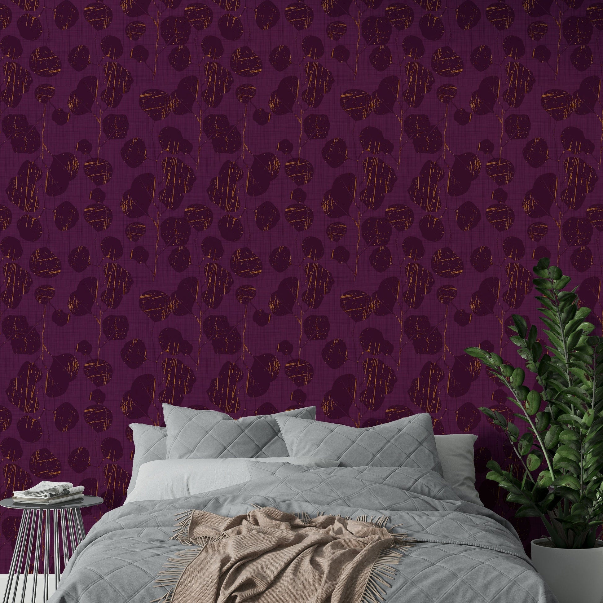 Boho Jewel Tone purple decor