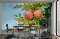 An artistic nature inspired mural for home decor.

