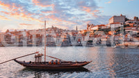 Porto Sunset Glow Wall Mural