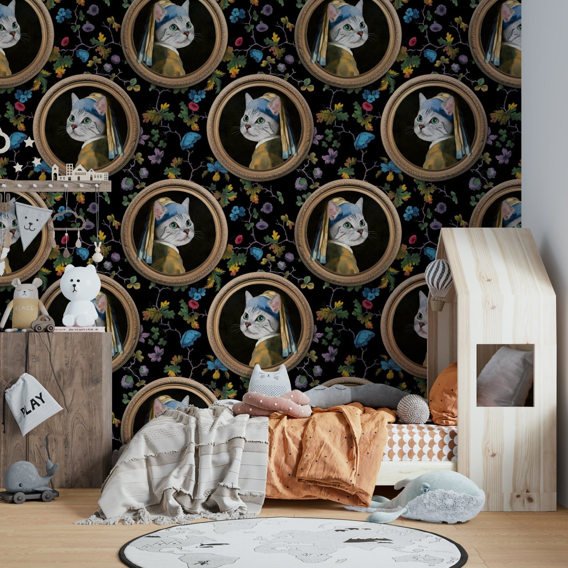 Harmonious color palette.

