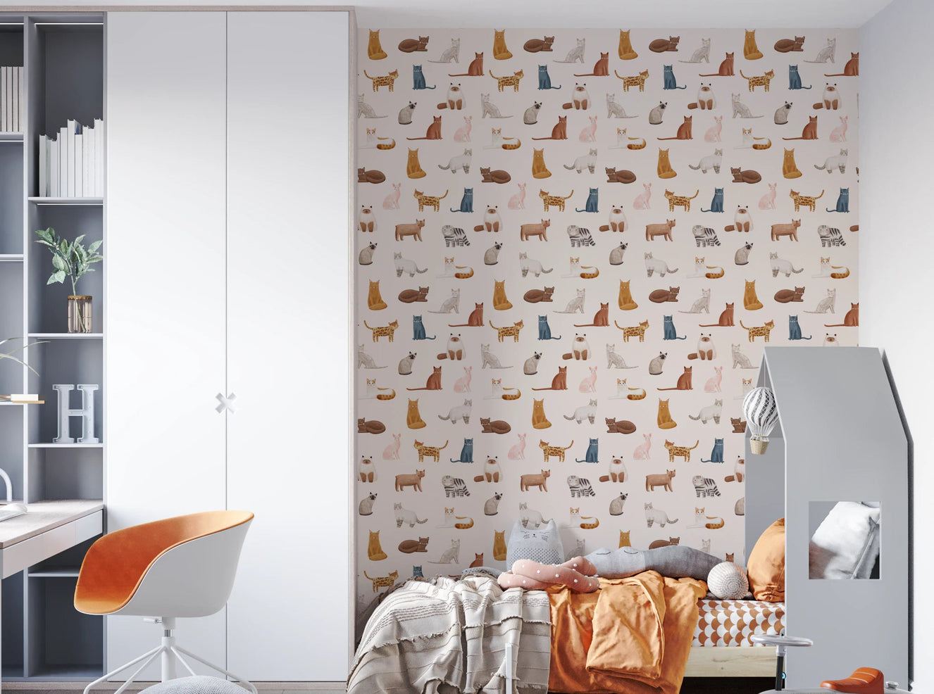 Purrfectly Cats Wallpaper⁠