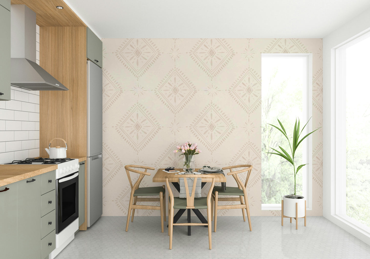 Easy install classic wallpaper

