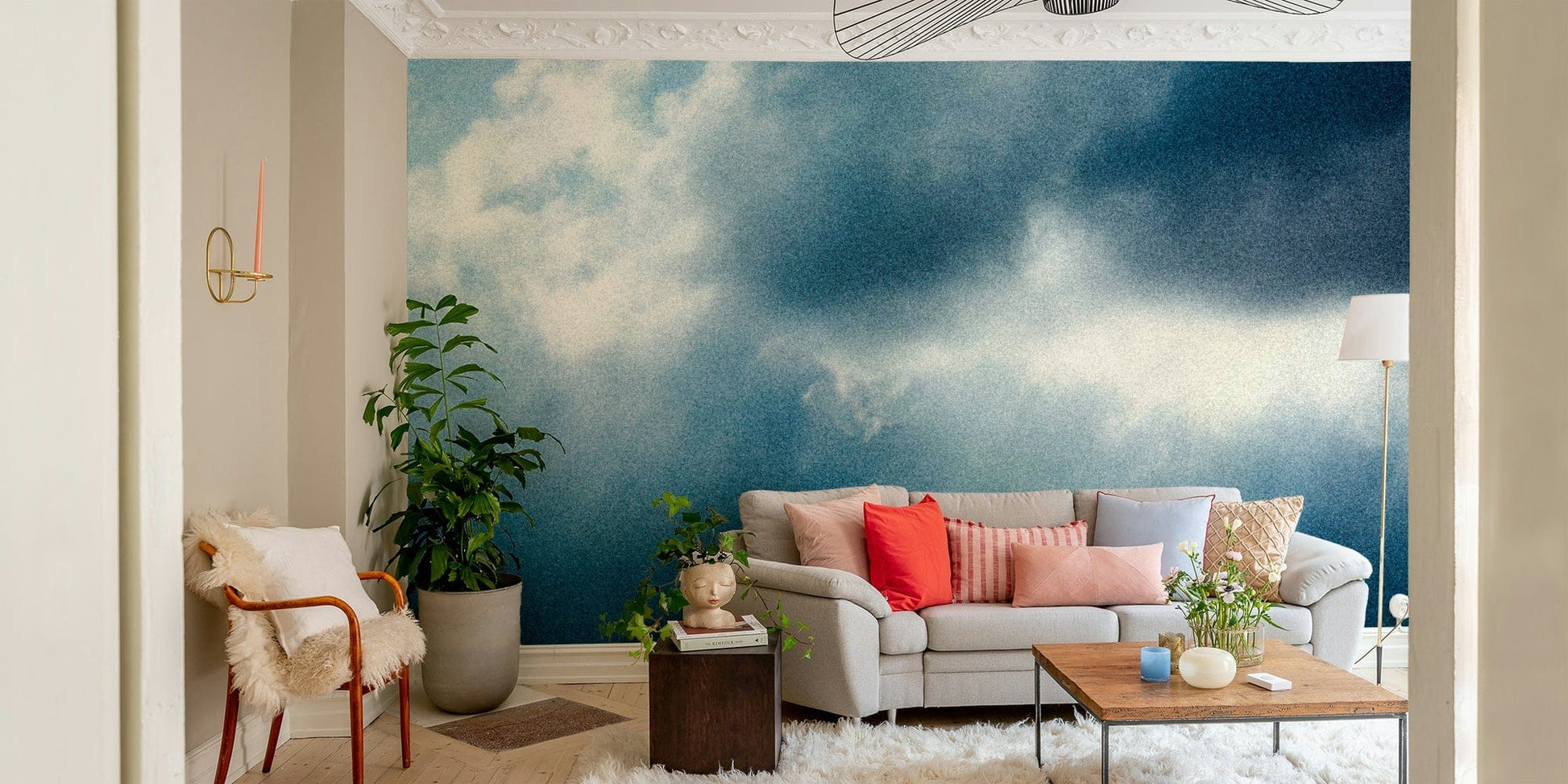 A classic rain texture wallpaper for walls.

