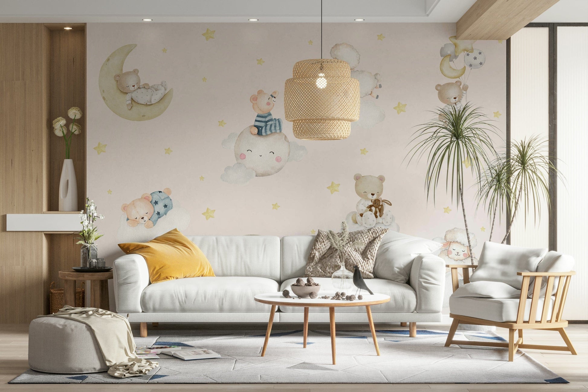 The design has a beautiful, artistic aesthetic.

