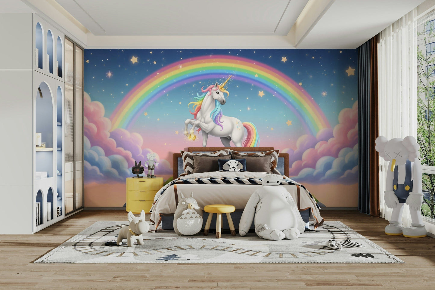 The design has a beautiful, artistic aesthetic.

