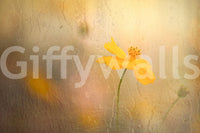 A high-quality serene flower wall mural for walls.

