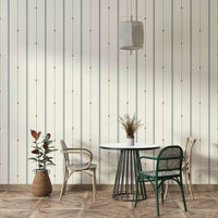 Classic striped wallpaper with subtle, minimalist design


