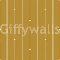 Mustard wallpaper adding energy and elegance to spaces

