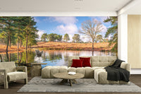 Calm water scene wallpaper

