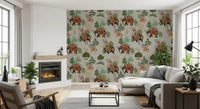 Living Space finished with Regal Elephant Parade wall mural theme