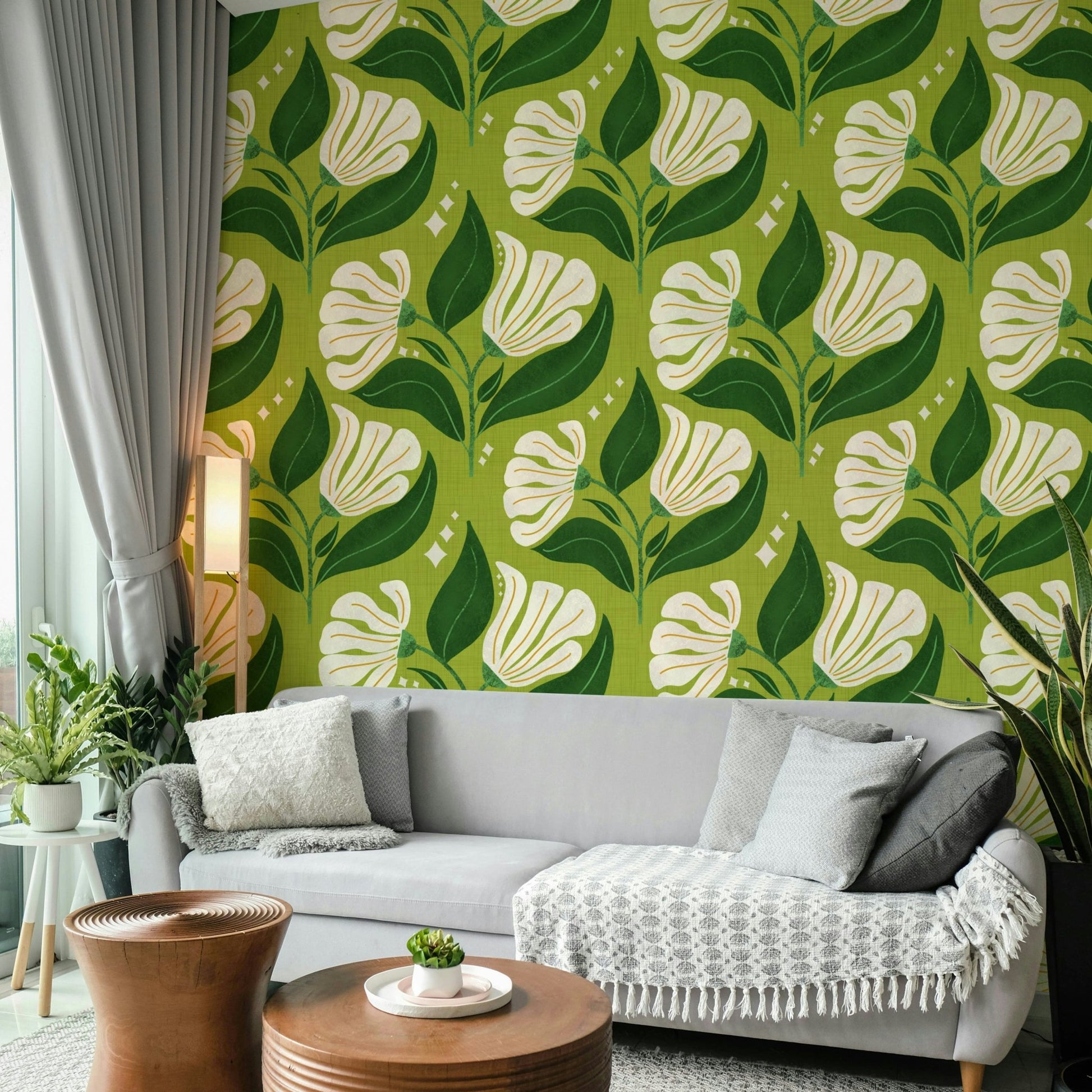 Suitable for a retro, eclectic, or themed interior.
